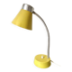 Yellow metal desk lamp, 1950s-1960s