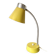 Yellow metal desk lamp, 1950s-1960s