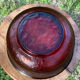 Vintage saladier en verre ambré texturé marron Arcoroc Sierra