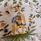 Antique Moustiers plate hand-decorated with a horseman.