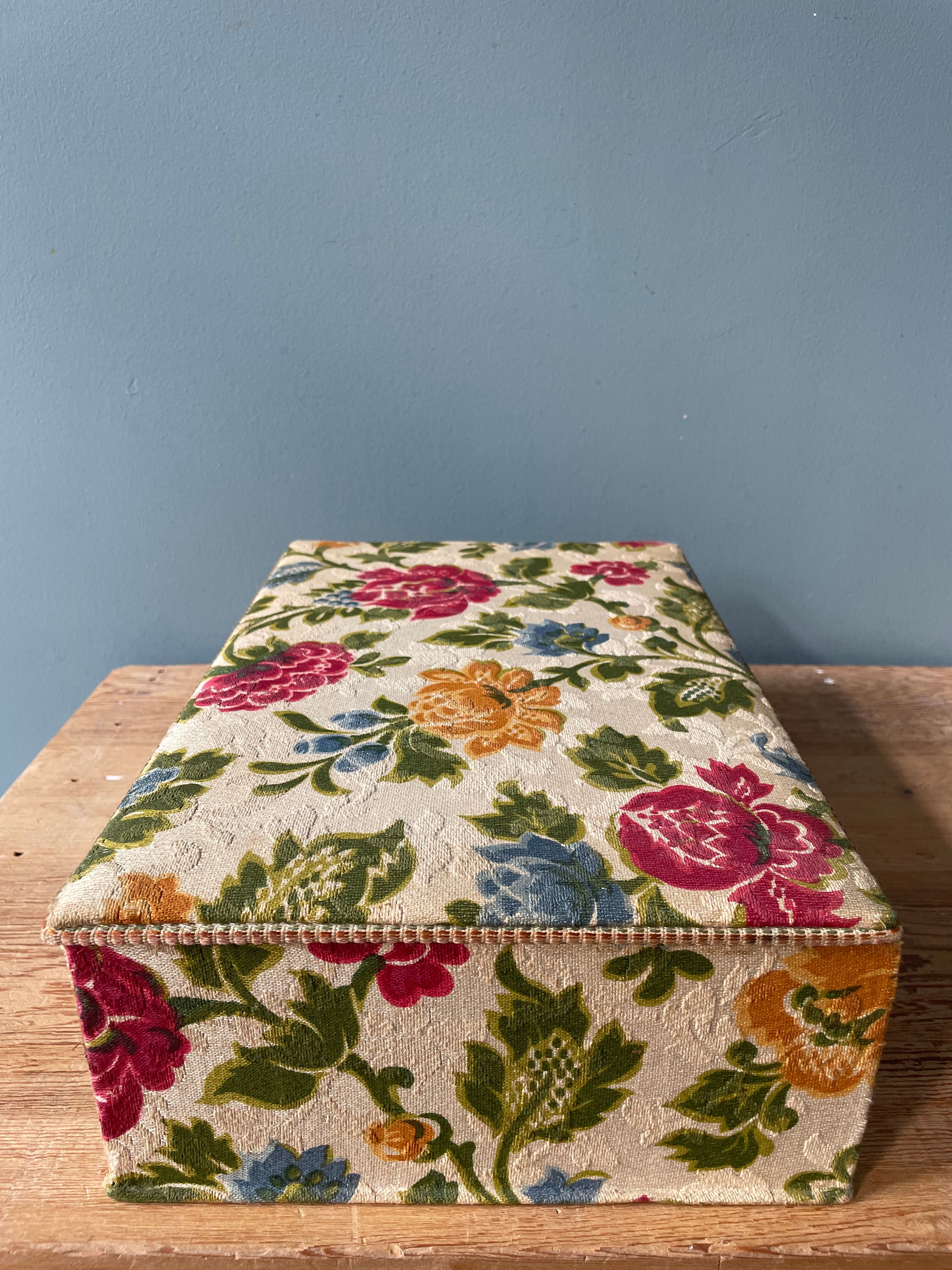 Old vintage sewing box