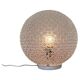 Big Design mid century glass Table Lamp, 1980s - Czechoslovakia