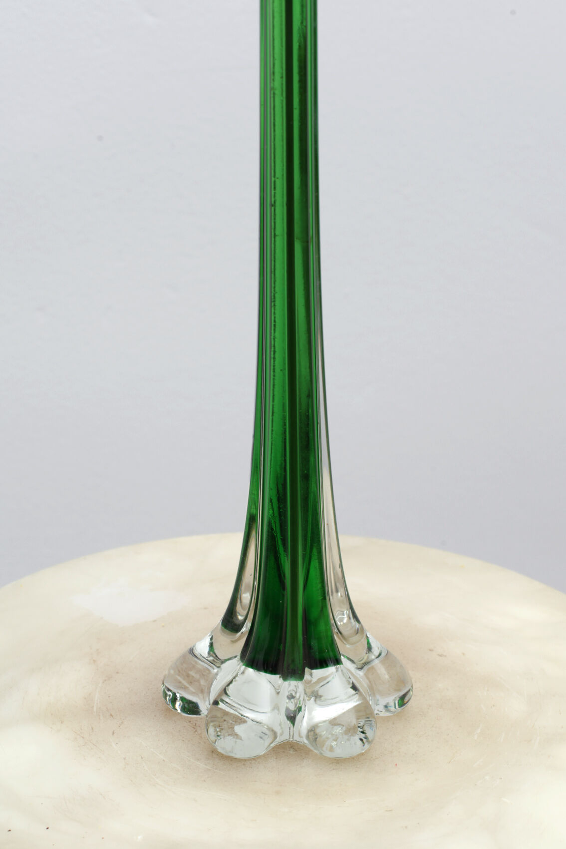 Green elephant foot soliflor vase
