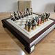 Franklin Mint Raj Collectible Chess Sets, 1970s.