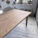 Farm table pitch pine 2 x 1 m from the 1950s