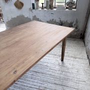 Farm table pitch pine 2 x 1 m from the 1950s