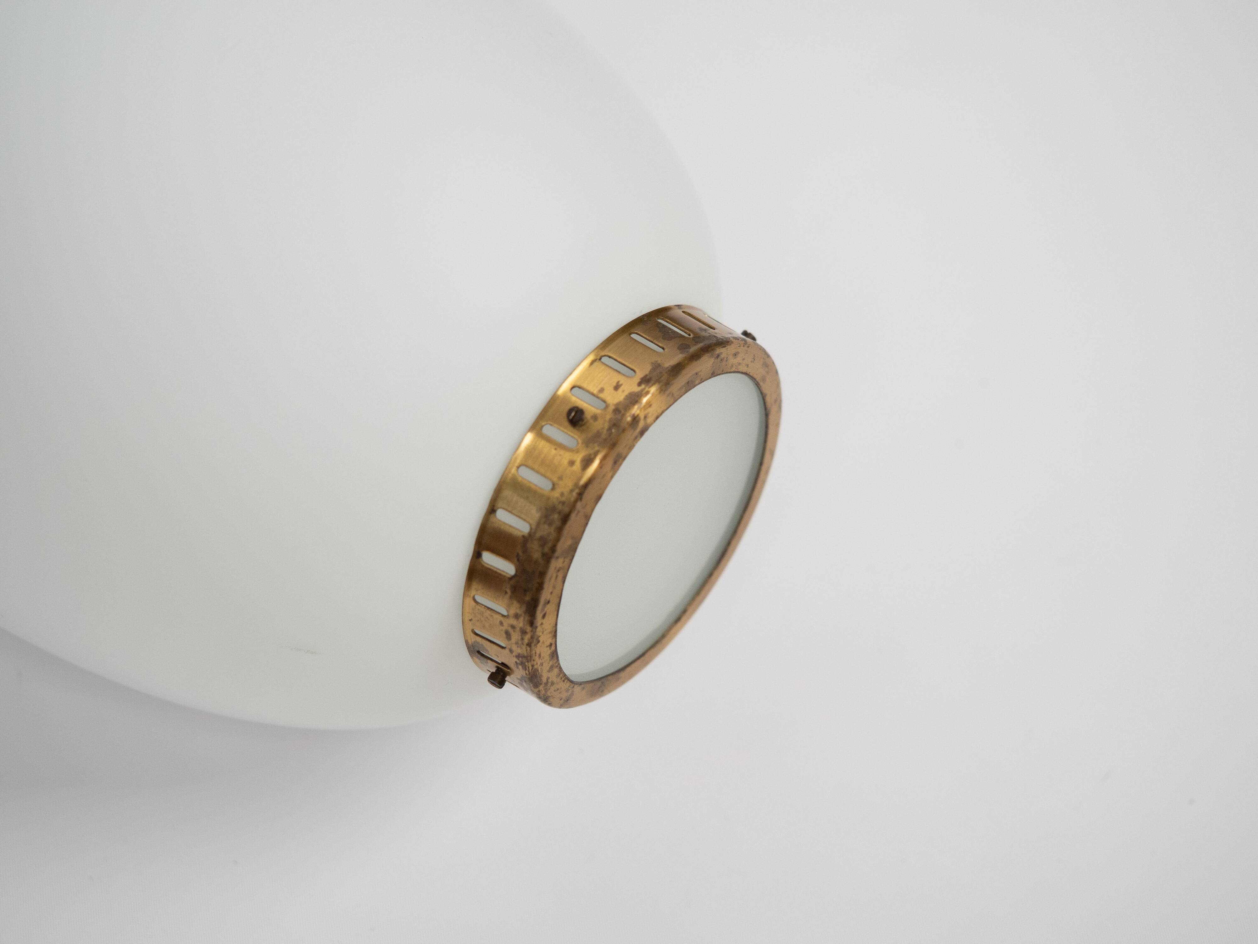 Danish vintage pendant lamp Kina by Bent Karlby, Lyfa, 1946