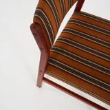 Six teak chairs, Scandinavian design 1970s