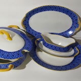 Set of dishes in porcelain from Limoges 1910