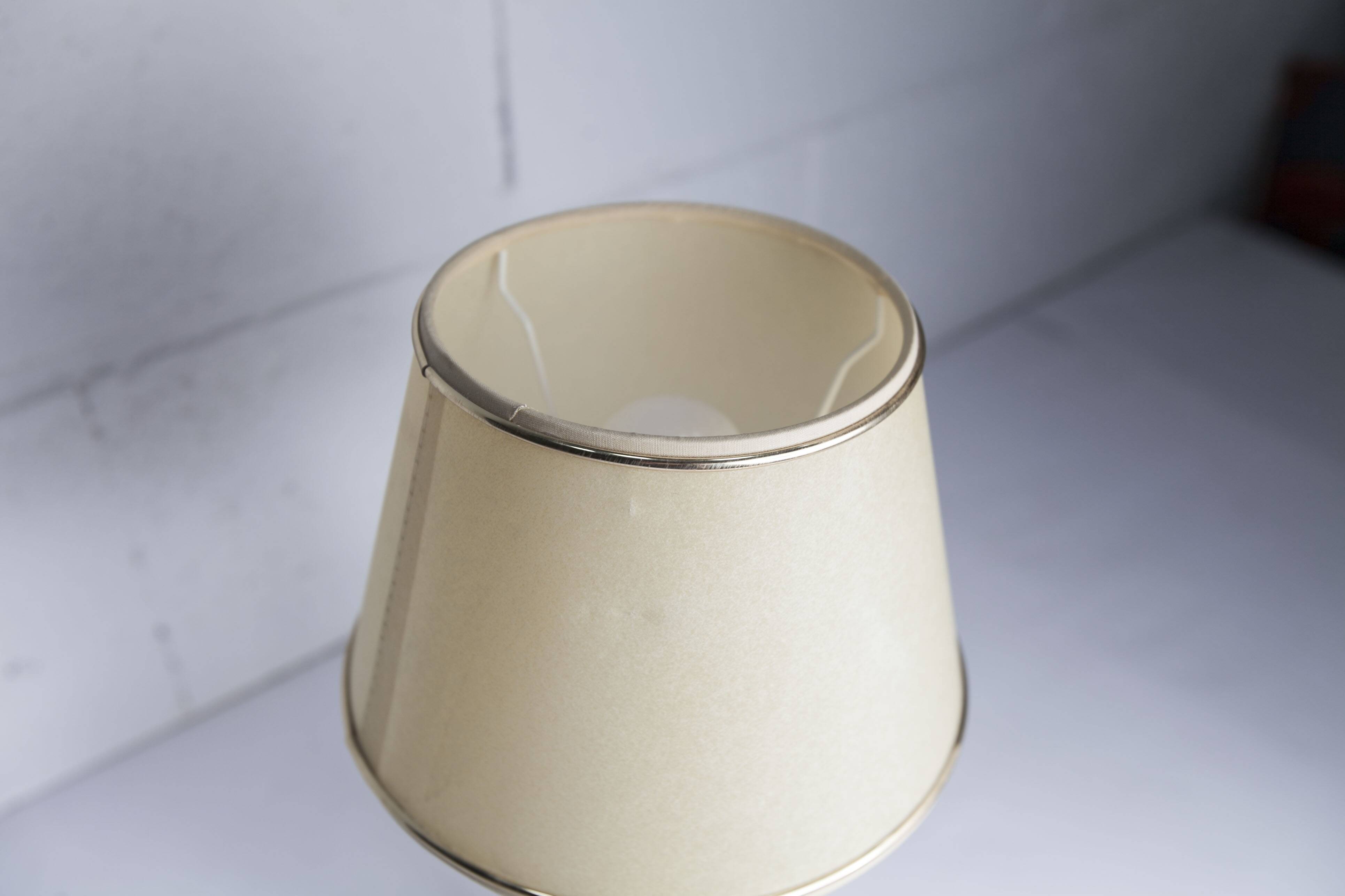 Table lamp 1930 art deco wood Verona marble