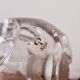 Midcentury Table Lamp Peill & Putzler Ice Cube Glass, Germany, 1970s