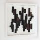 Three-dimensional framed artwork in wenge wood by Studio Aik
