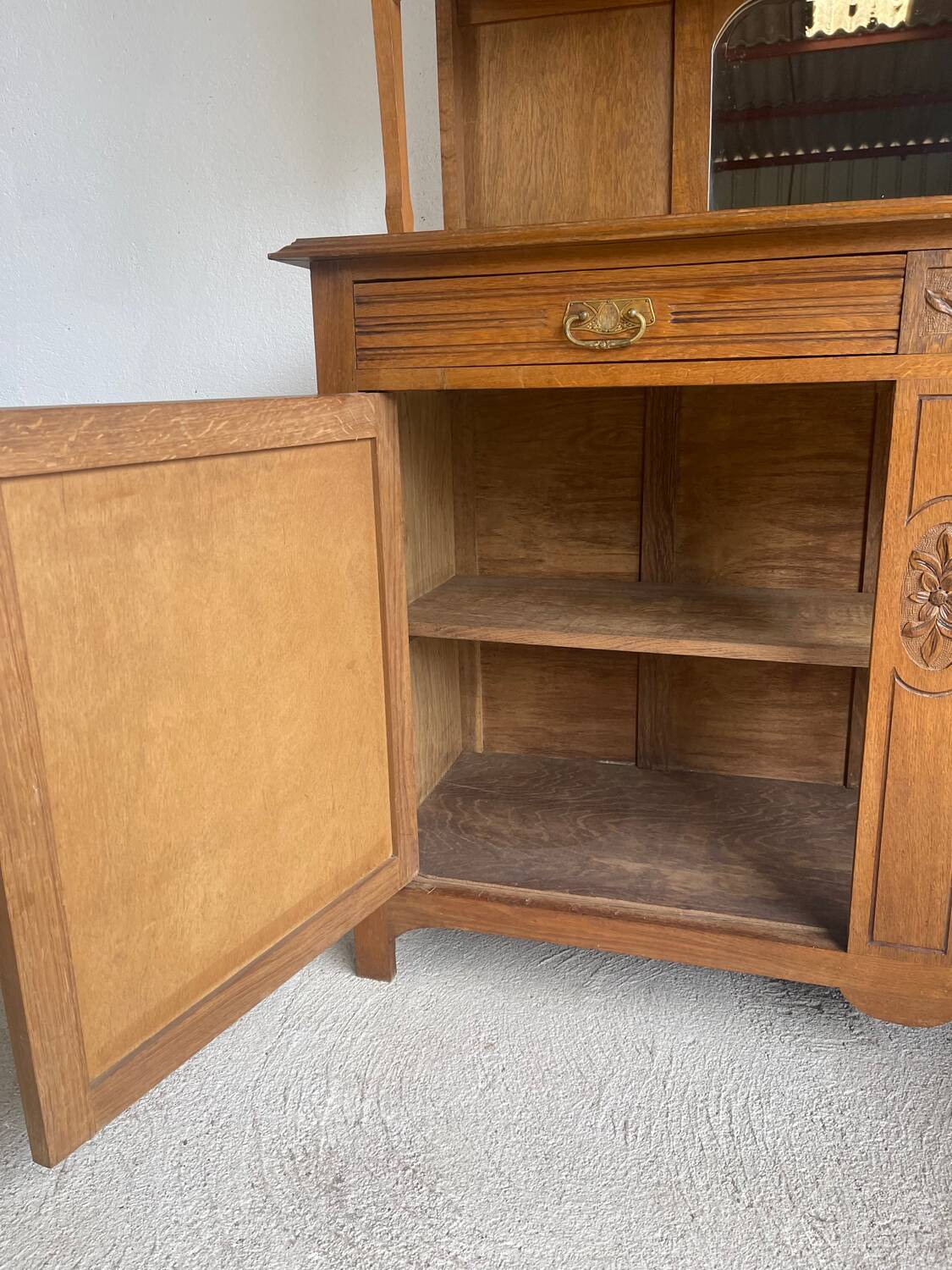 Art Nouveau two-body buffet