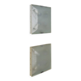 Vintage Italian Metal and Glass Sconces from Fontana Arte, 1960s, Set of 2