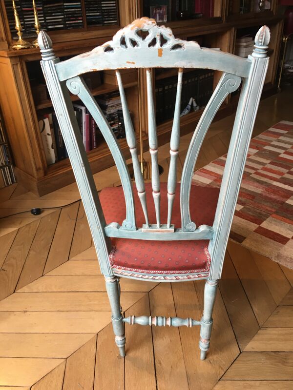 Chaises style louis XVI de campagne
