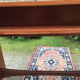 Vintage teak marine desk with 2 drawers.