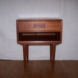 Scandinavian bedside table - 60s