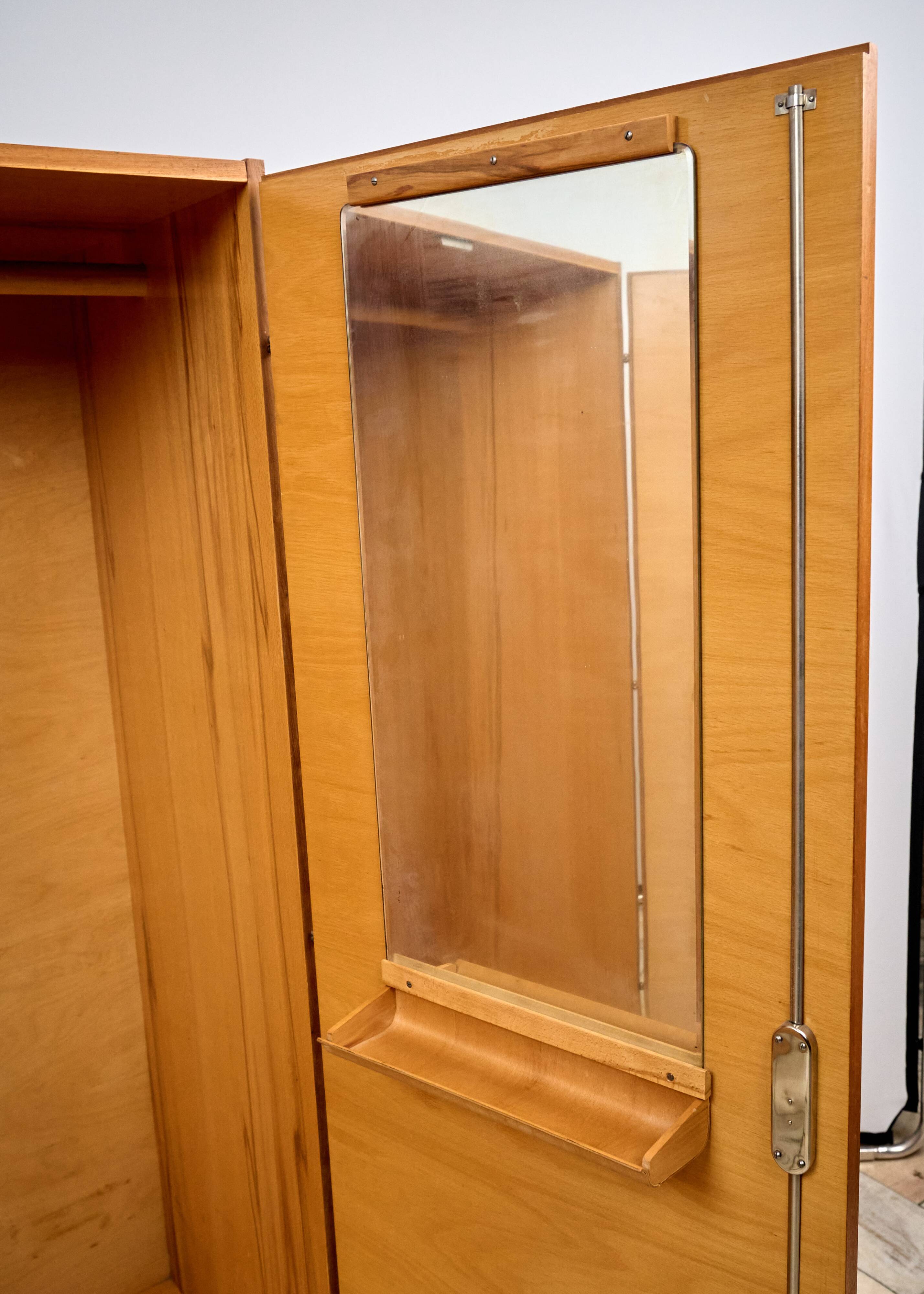 Vintage Wardrobe Up-Zavody, 1960s, Czechoslovakia