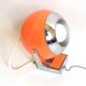 Eye ball wall lamp Space Age orange 60s