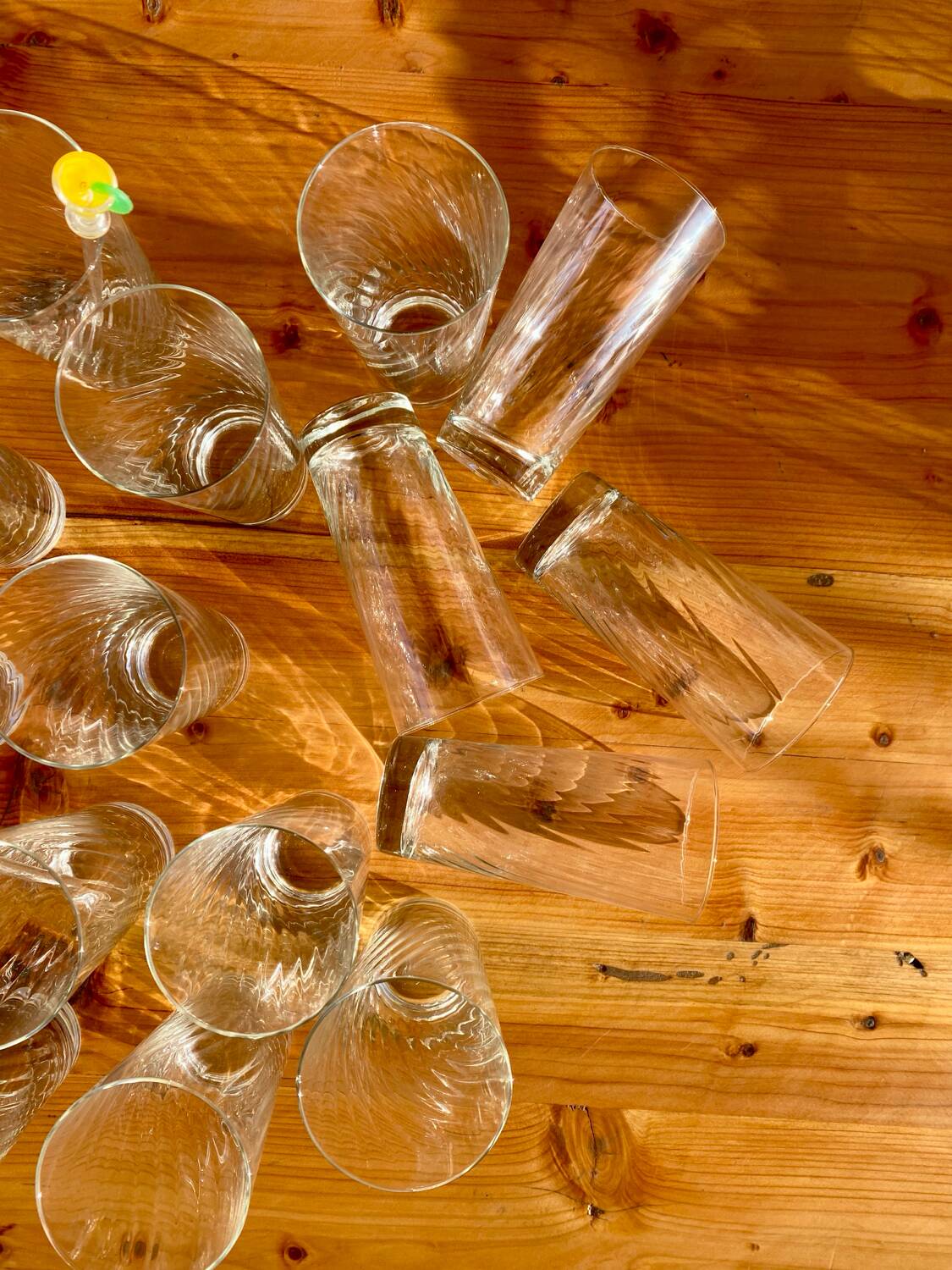 Lot de verres à limonade