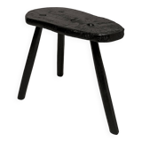 Farmhouse stool Burnt wood