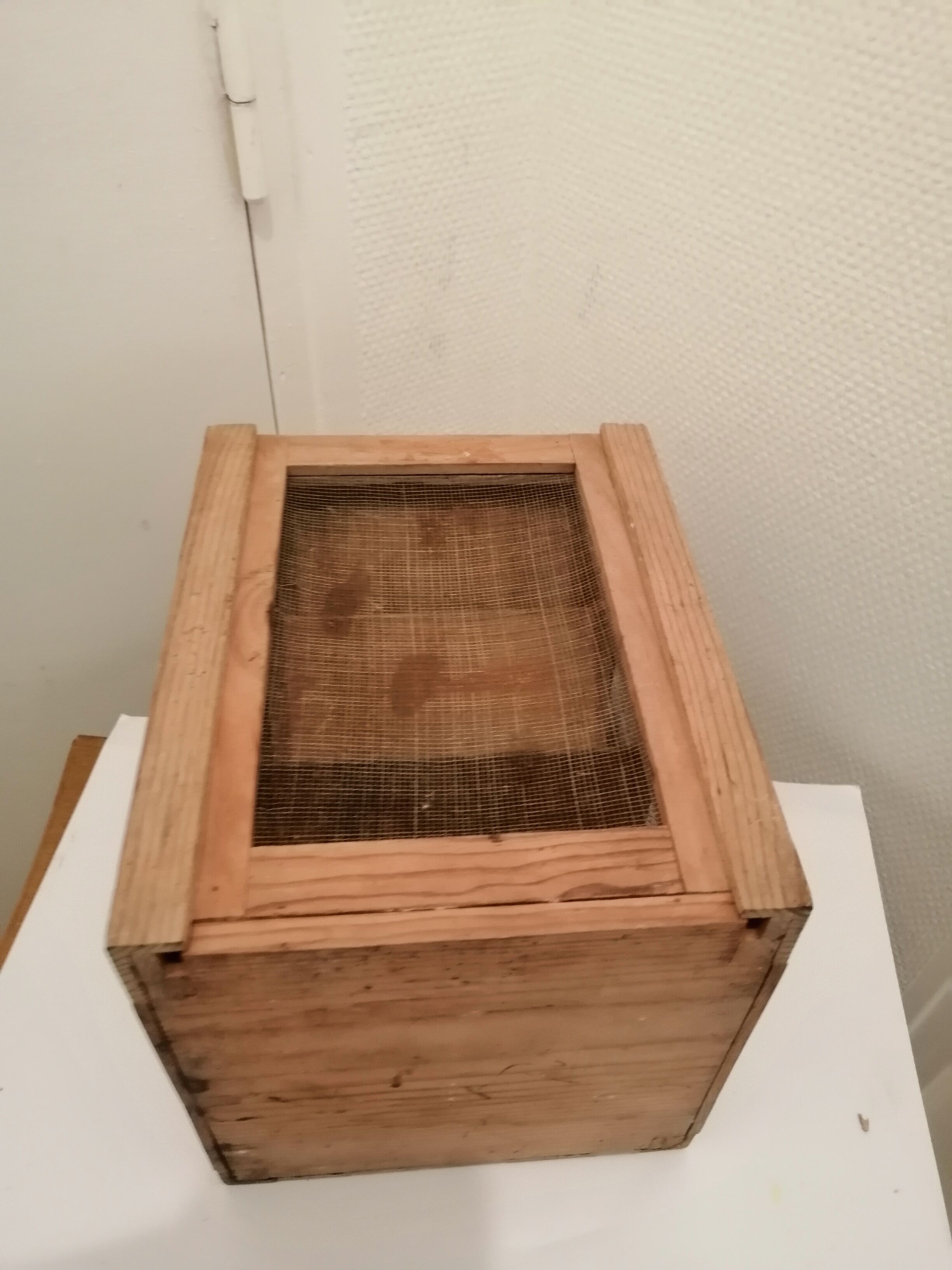 Wooden pantry for cheese or other