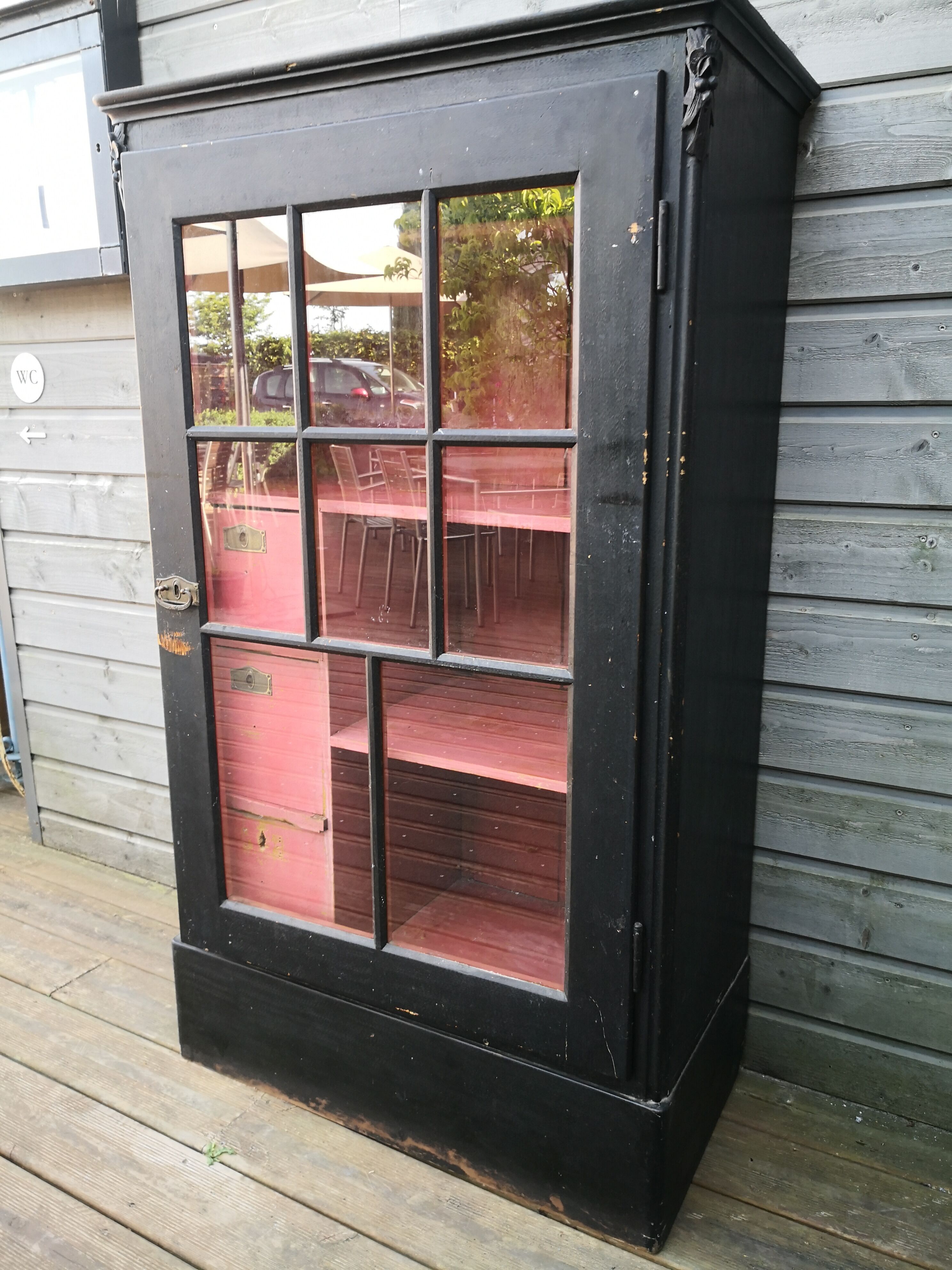 Meuble vitrine parisienne vintage