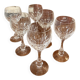6 crystal water glasses from Lorraine