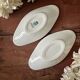 Duo of St Amand iron earth dishes, Guadeloupe model