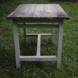 Old wooden table