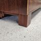 Art Deco buffet by Saddier & Fils in solid rosewood and veneer.