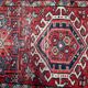 Tapis persan Karajeh ancien fait main, 65 cm x 113 cm (2,1 pi x 3,7 pi), années 1910 - 1C1156