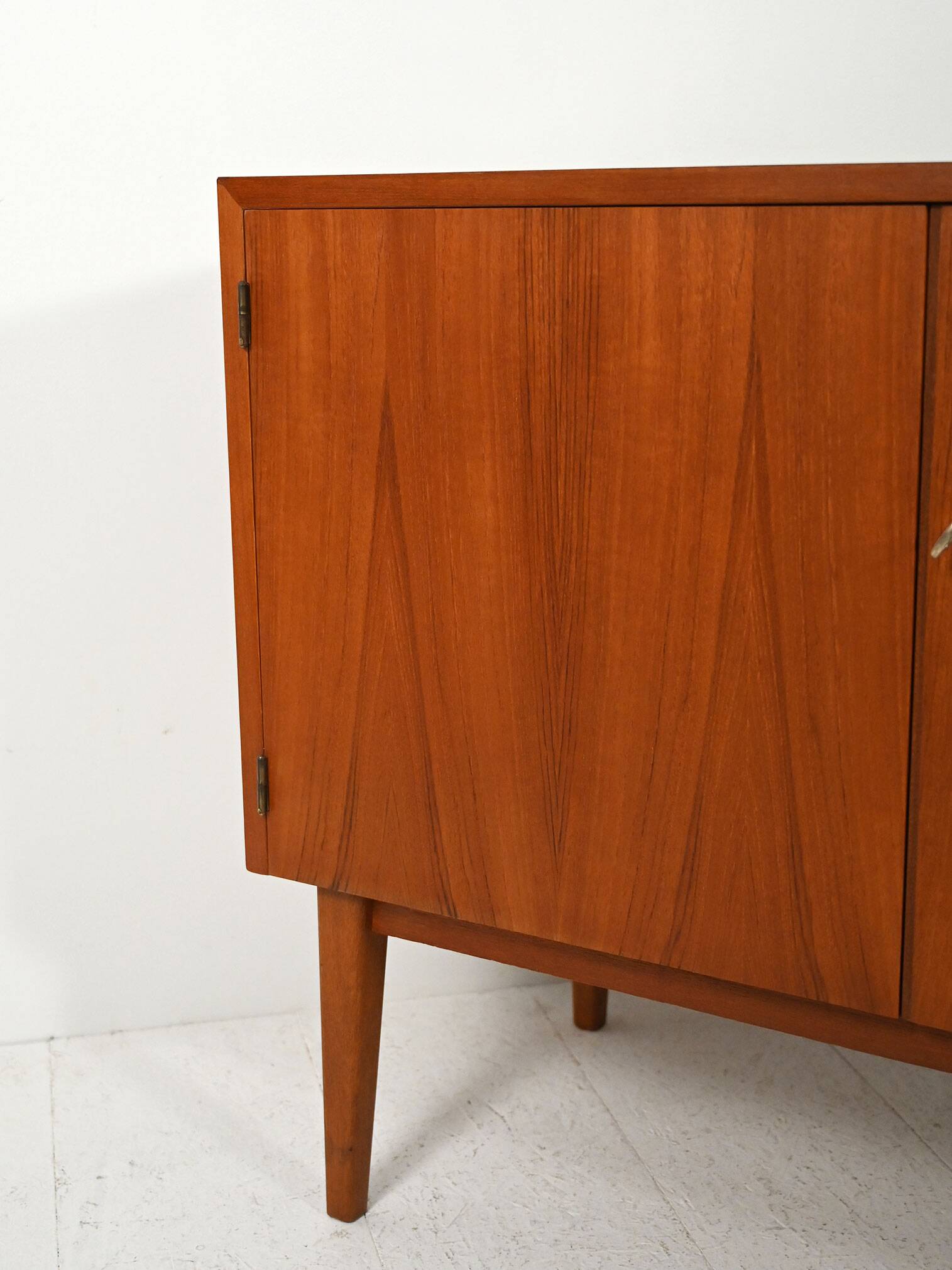 Early-1960s Scandinavian teak sideboard with drawers