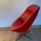 Fauteuil Egg vintage Rohé Noordwolde, années 1960