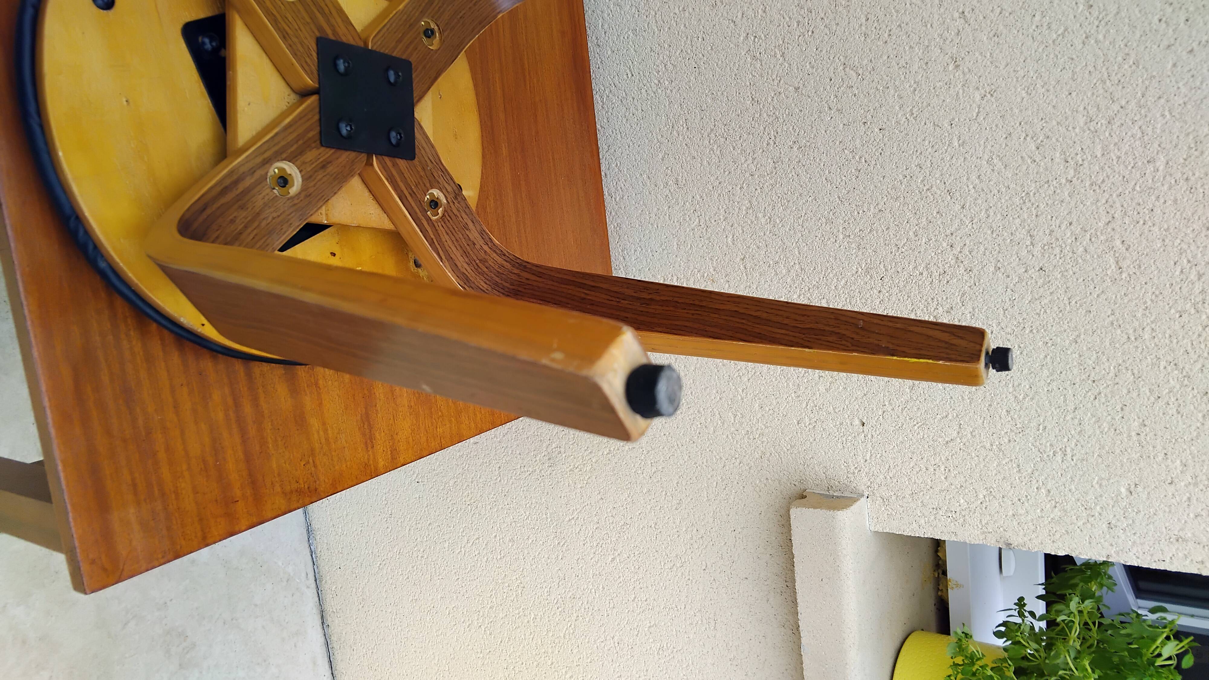 Vintage stool design from the 70s