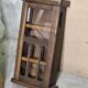 Vitrine en bois et verre biseauté 1920