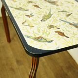 Vintage "birds" side table