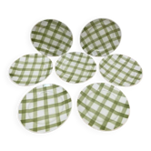 Moulin des loups tablecloth plates