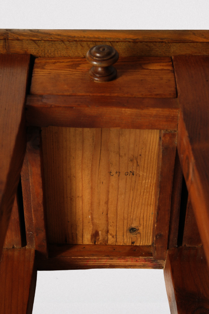 Paire de chevets campagnard  vintage chêne et sapin