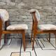 Pair of Scandinavian teak chairs from the 60s/70s.