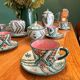Humbert Pittari coffee service set in Vallauris