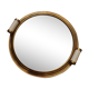 Art deco round tray