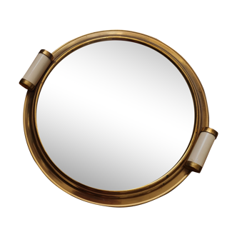 Art deco round tray