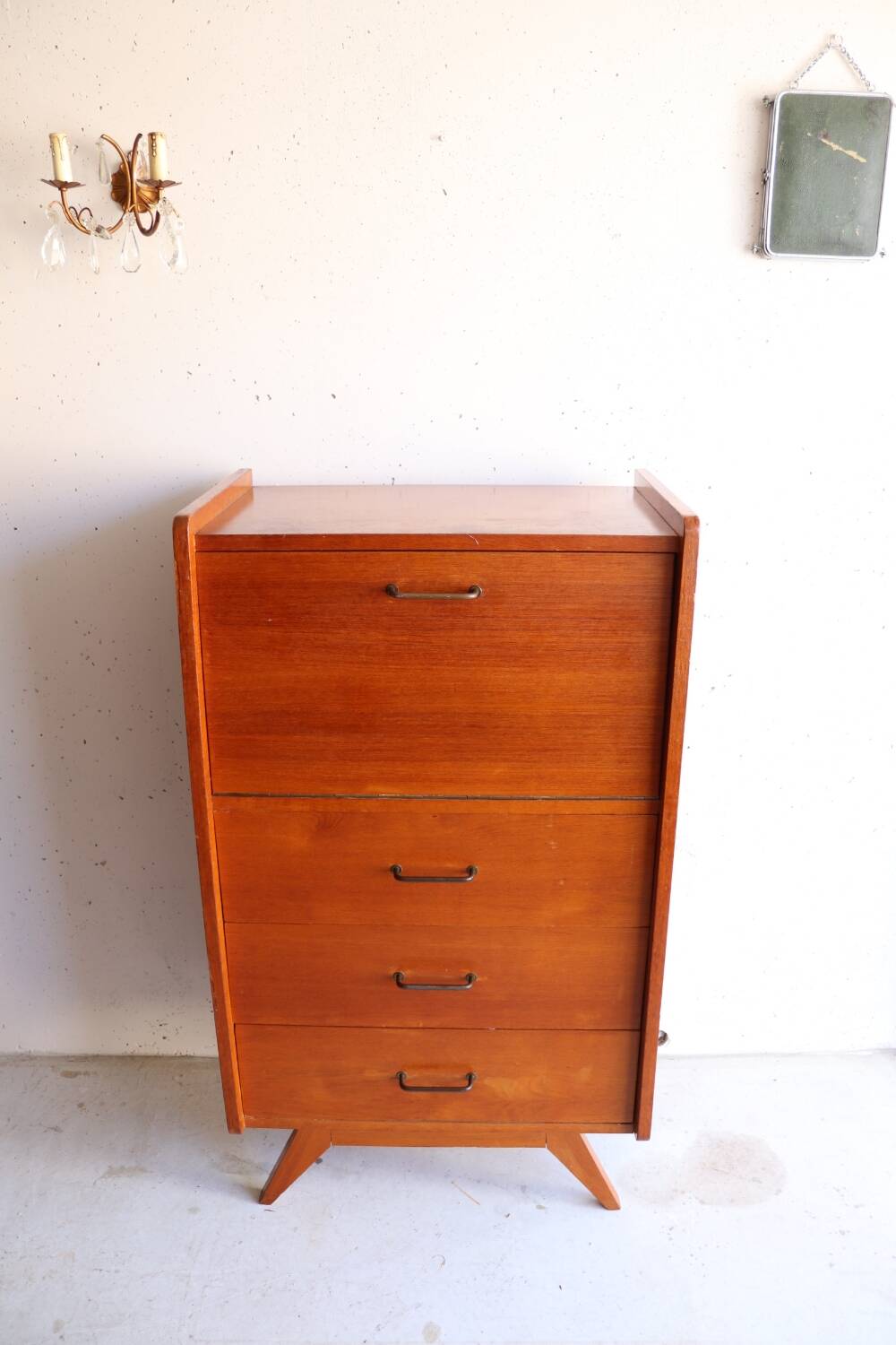 Chiffonnier secrétaire années 50