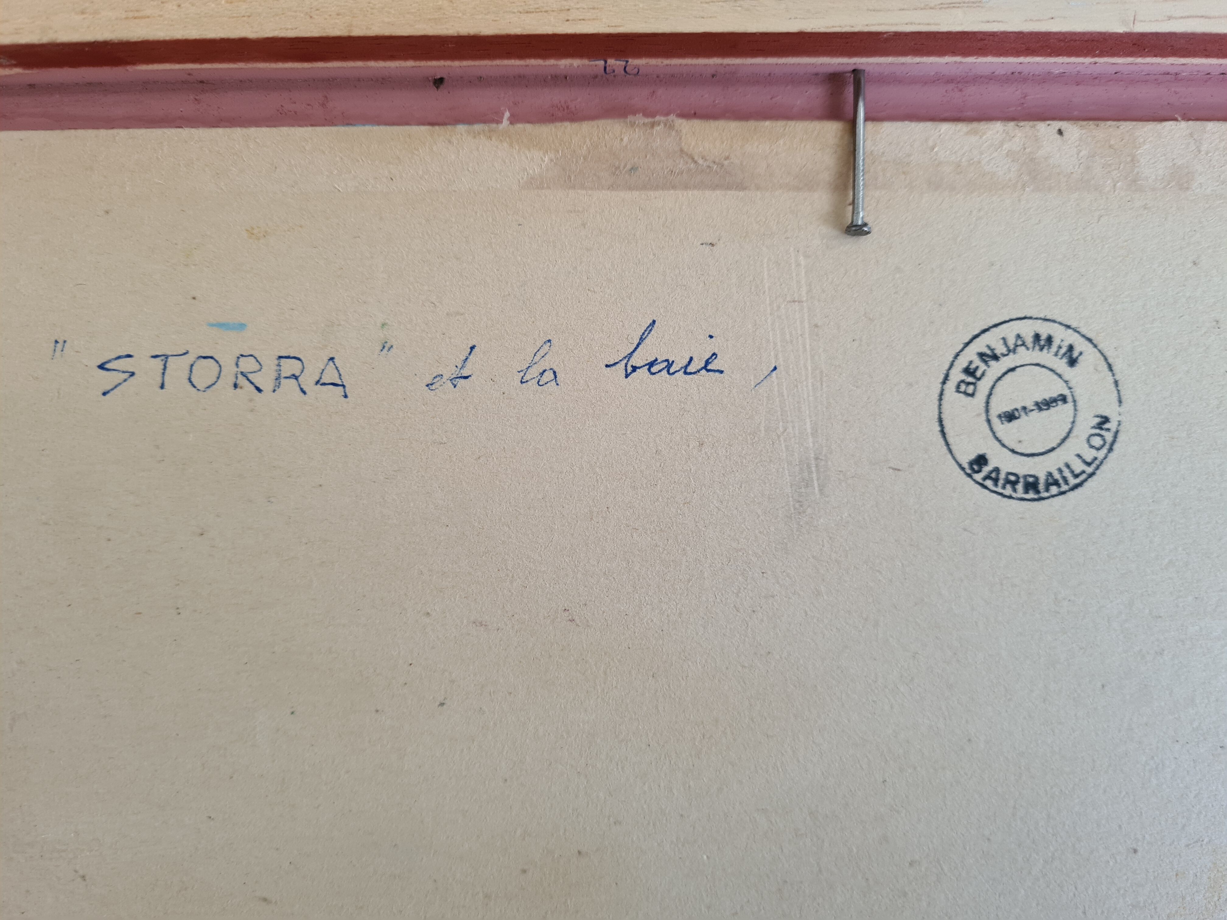 Stora and the Bay - Oil by Sarraillon