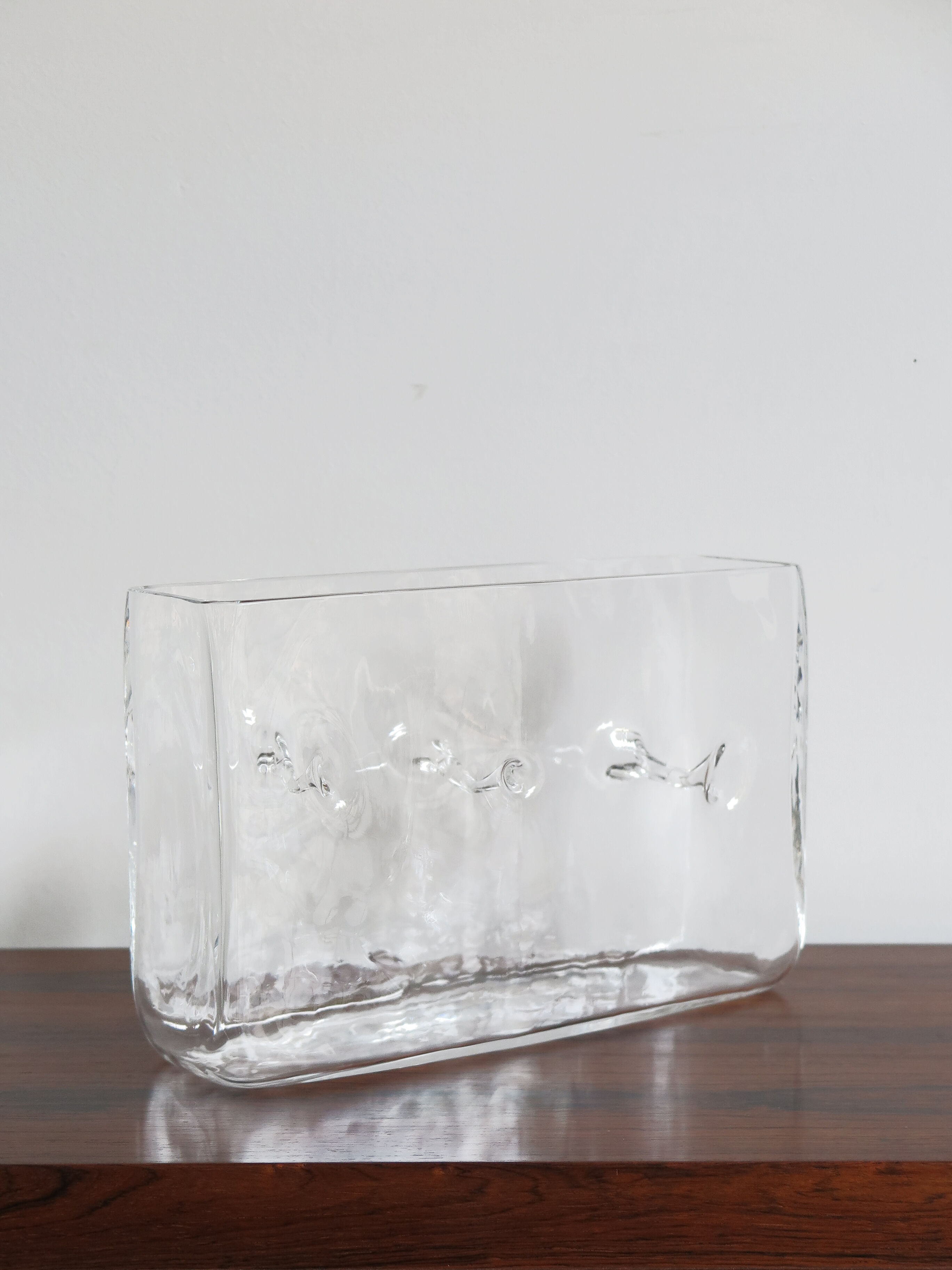 2 Murano glass vases design Toso Renato for Fratelli Toso, Italy 1964