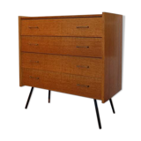 Feet compass metal dresser