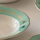 6 antique plates in fine earthenware St Étienne