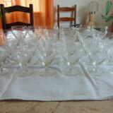 Service de 33 verres cristal