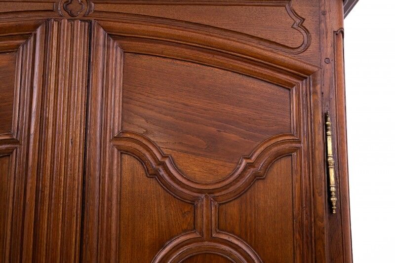 Double-leaf wardrobe, France, circa 1820. After renovation